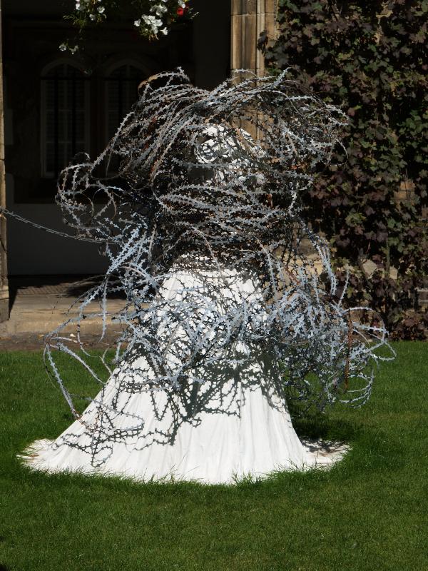 Cambridge, England: Jesus College: Paete, non dolet (2006, artist Anselm Kiefer)