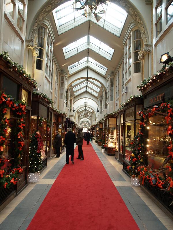 London, England: Burlington Arcade: interior