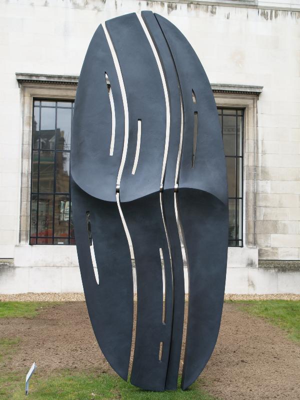 Cambridge, England: Fitzwilliam Museum: Sway II (sculptor Angela Conner)