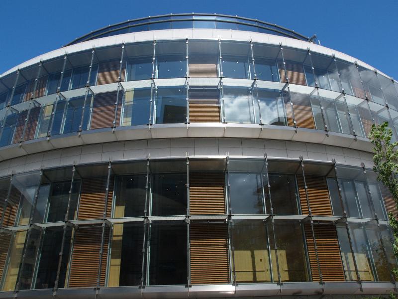 Brussels, Belgium: Jozsef Antall building: facade