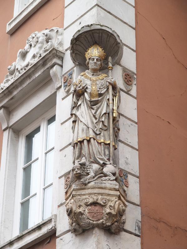 Heidelberg, Germany: Haus Dr. Flotte, Hauptstrasse: Bishop of Mainz