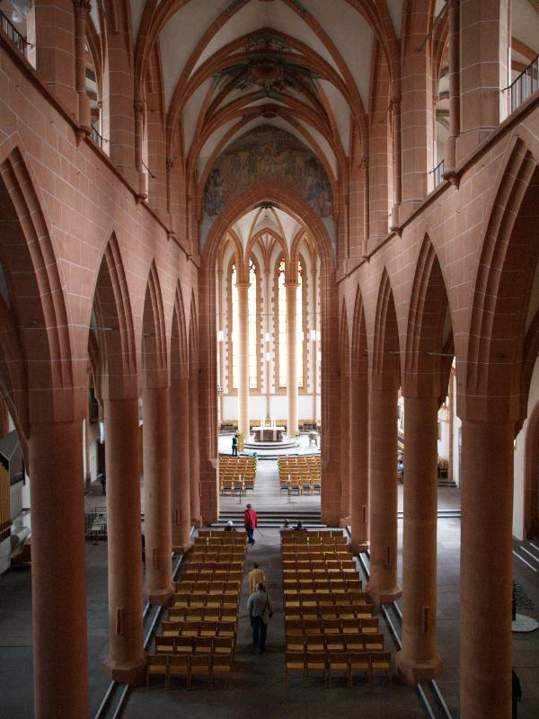 Heidelberg, Germany: Heiliggeistkirche: nave