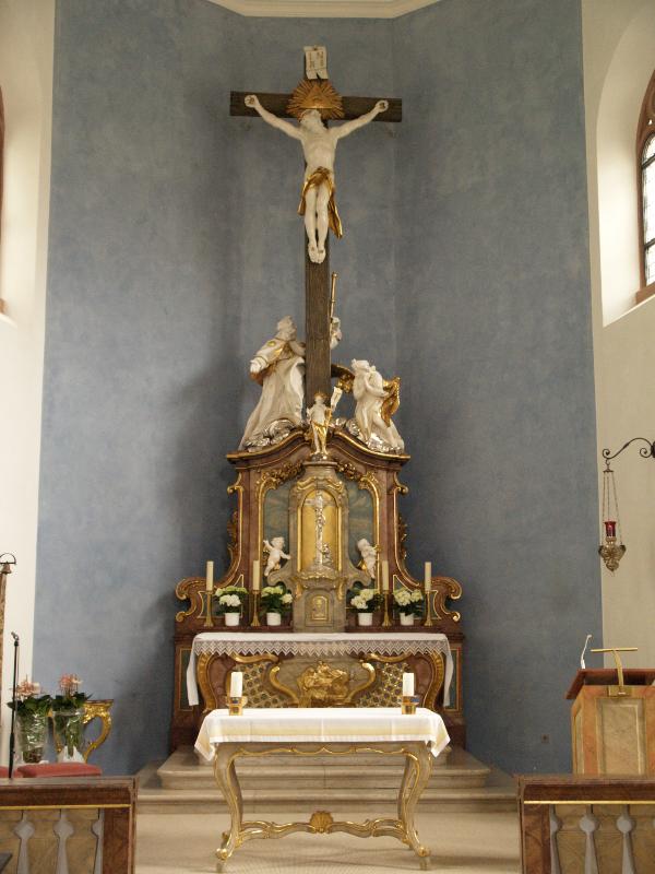 Heidelberg, Germany: St. Anna Kirche: altar
