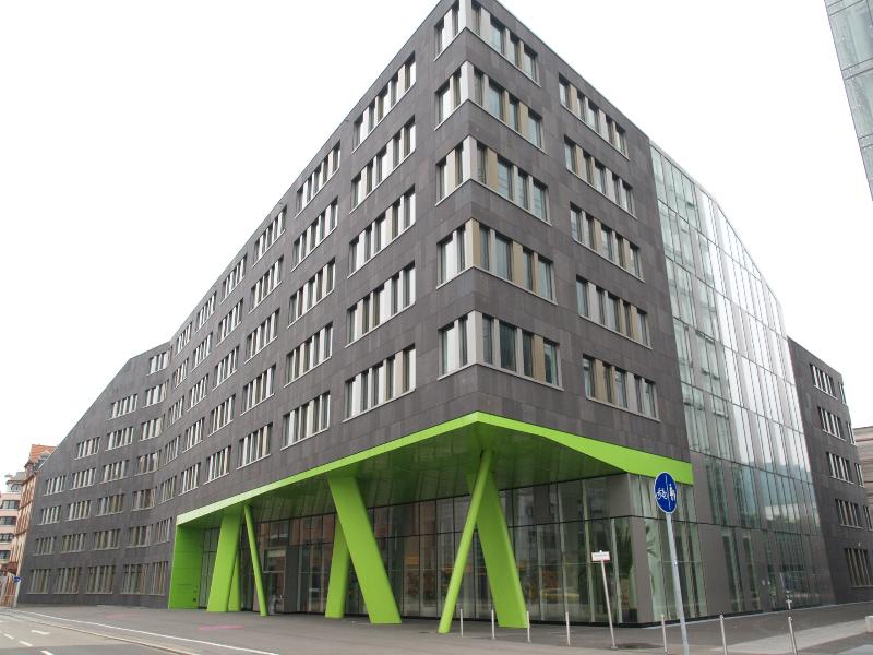 Heidelberg, Germany: X-House, Mittermaierstrasse: view