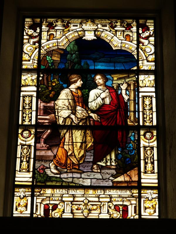 St Augustine, Florida (FL): Cathedral-Basilica: St Augustine and St Alipius in the Garden (1909, Mayer Studios of Munich)