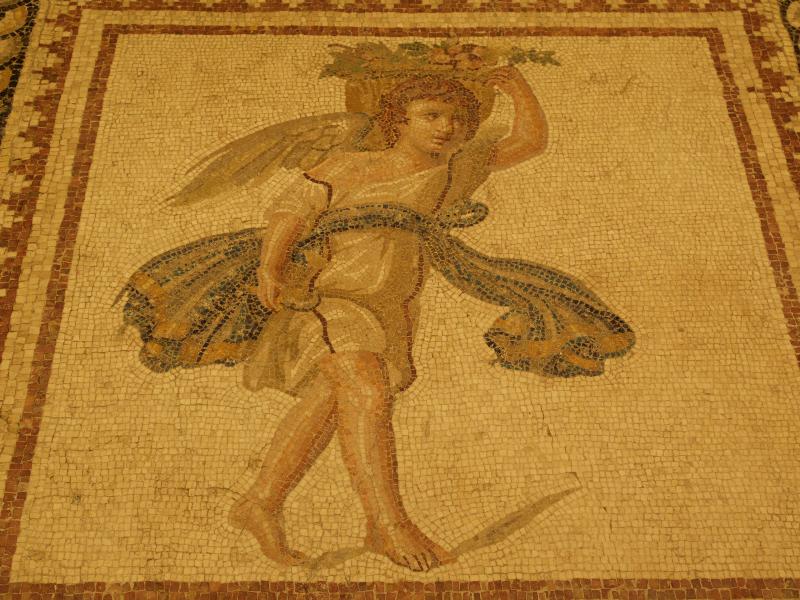Richmond, Virginia (VA): Virginia Museum of Fine Arts: Autumn (late second or early third century A.D., once part of a hallway floor in a house near Antioch, in Roman, Syria)