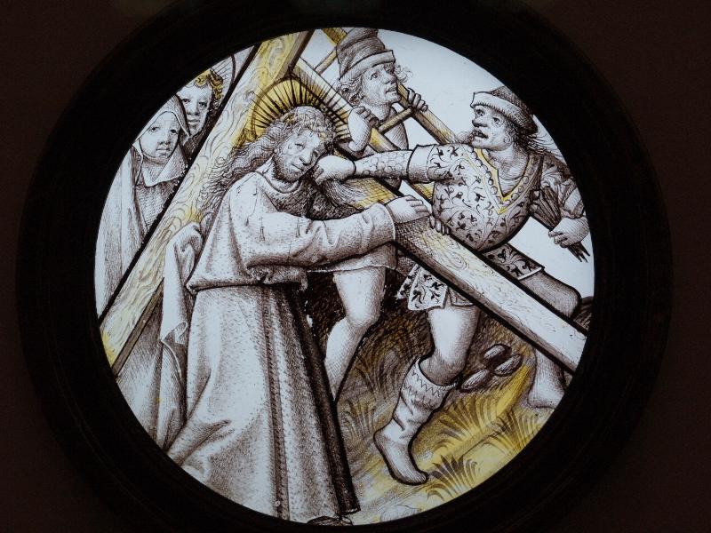 Richmond, Virginia (VA): Virginia Museum of Fine Arts: Christ Carrying the Cross (c 1450-1500, German, Upper Rhineland)