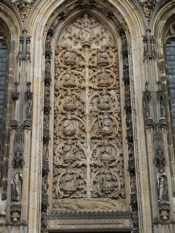 Munster, Germany: St Lamberti: Tree of Jesse