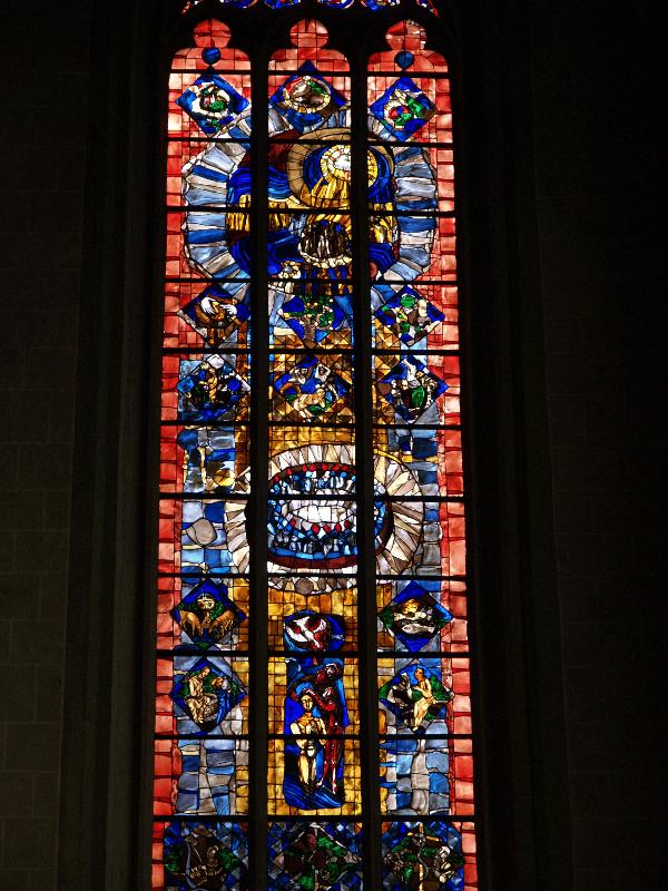 Munster, Germany: Liebfrauen-Uberwasser: Water of Life (Baptism) (1975, Valentin Peter Feuerstein)