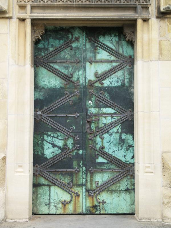 Munster, Germany: St Paul's Cathedral (St Paulus Dom): smaller south door