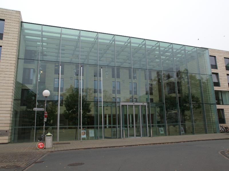 Munster, Germany: Domplatz, Bezirksregierung Munster: view (2006, Kresing Architekten)