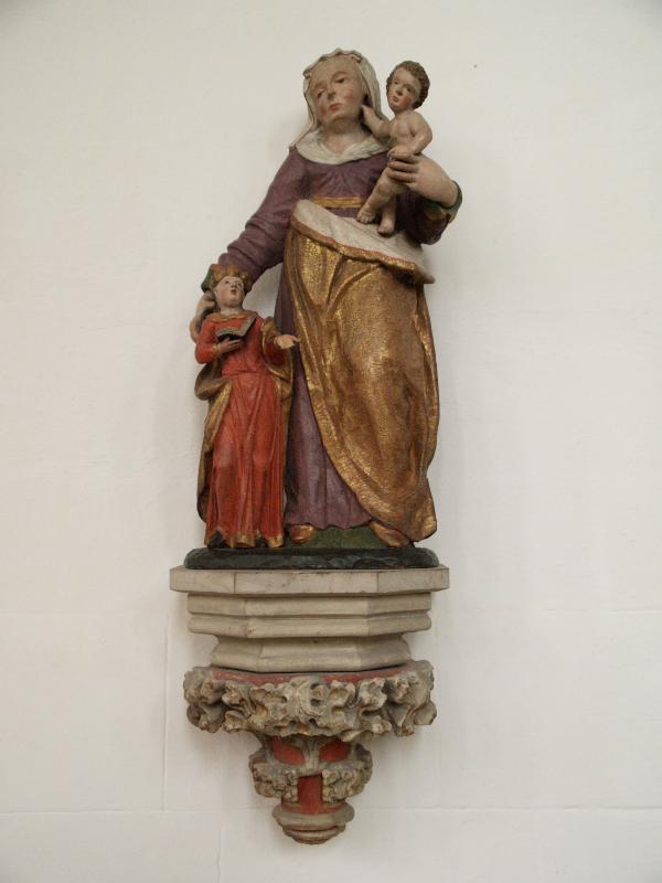 Munster, Germany: St Lamberti: St Anne with Mary and Child Jesus