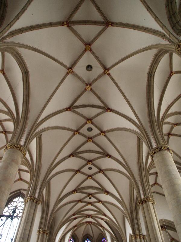 Munster, Germany: St Lamberti: ceiling