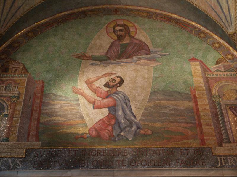 London, England: Westminster Cathedral: Chapel of St Paul, Boris Anrep and Justin Vulliamy (made 1962-1963 in Paris and Venice, installed by Peter Indri in 1964-1965)