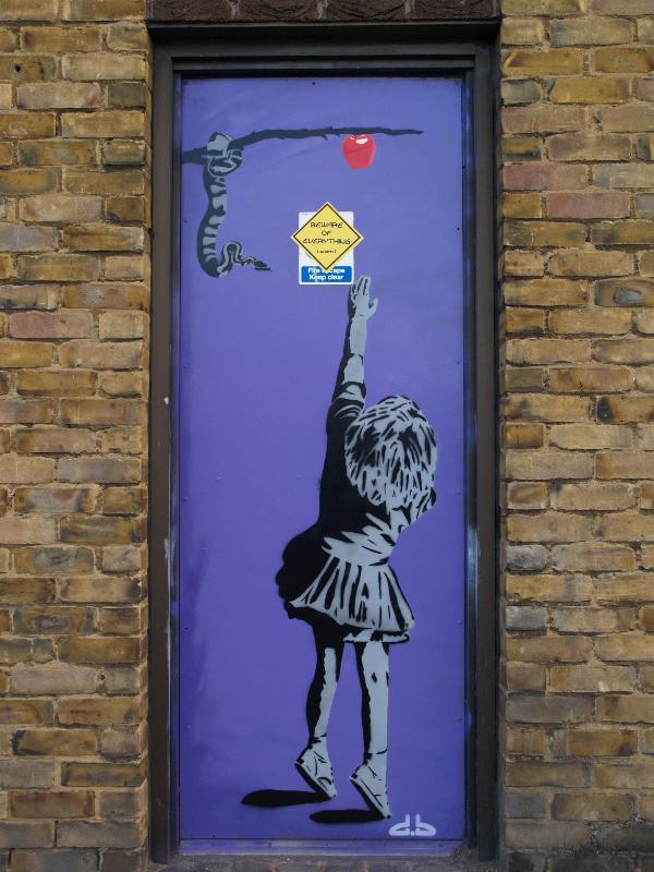 Cambridge, England: Newmarket Road: beware of everything (d.b, 18th-19th September 2010, Blight Society Arts Sub-Urban Secret Jam)
