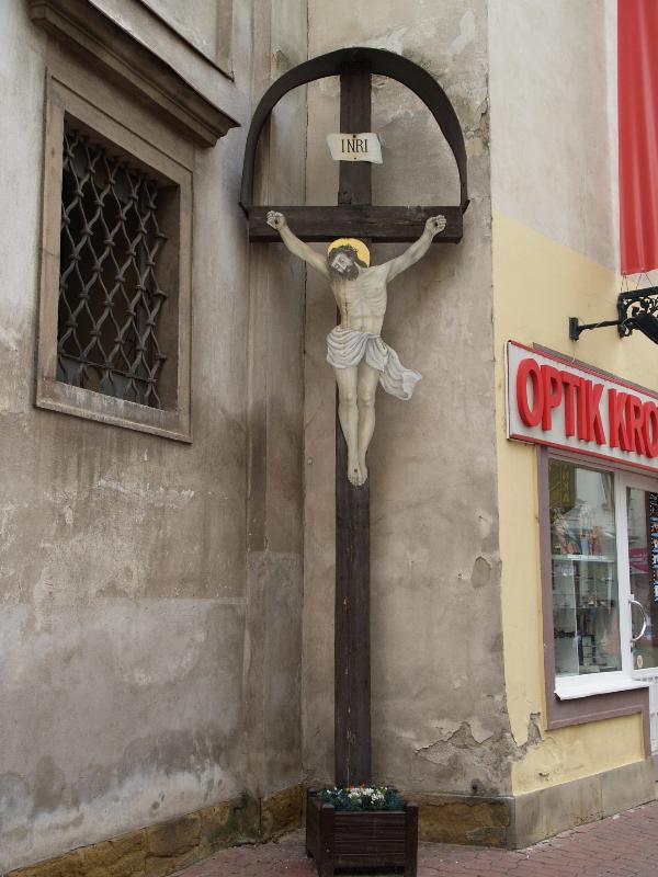 Brno, Czech Republic: Kostel sv. Josefa (Church of St Joseph): Crucifixion