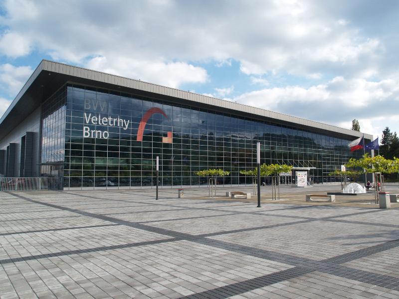Brno, Czech Republic: BVV Veletrhy Brno (BVV Trade Fairs Brno), Pavilion P: view (2008-2009)