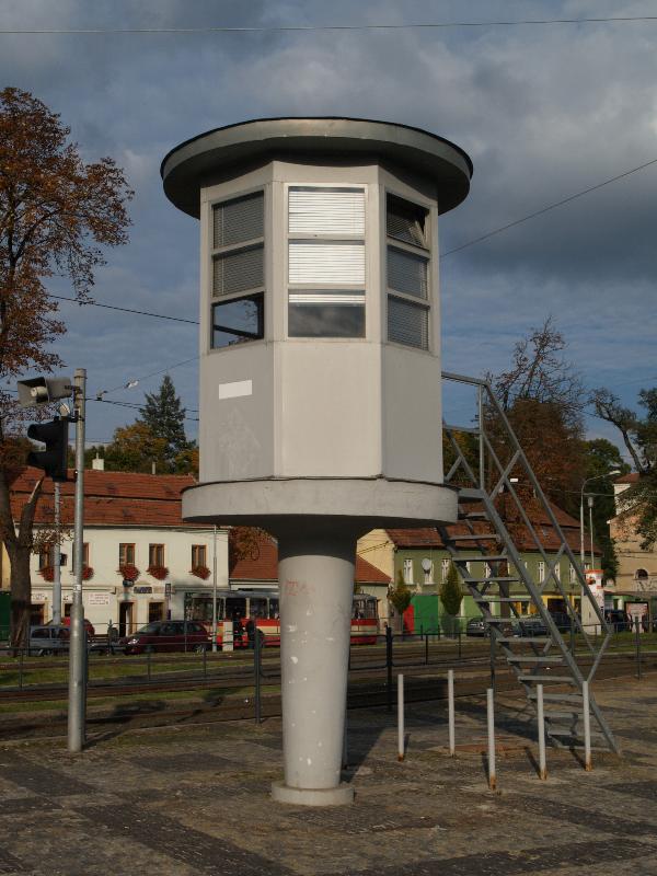 Brno, Czech Republic: Hlinky: tram lookout