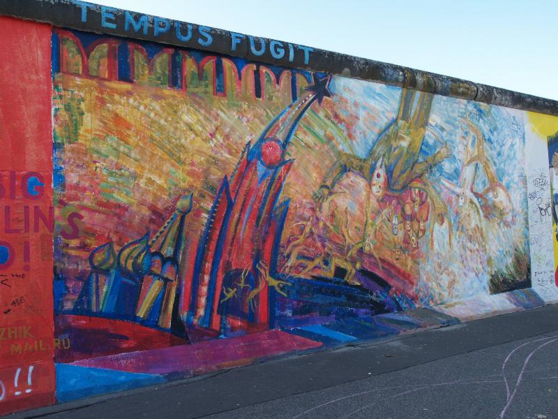 Berlin, Germany: East Side Gallery (Berlin Wall): The Big Kremlin's Wind (Theodor Chezlav Tezhik)