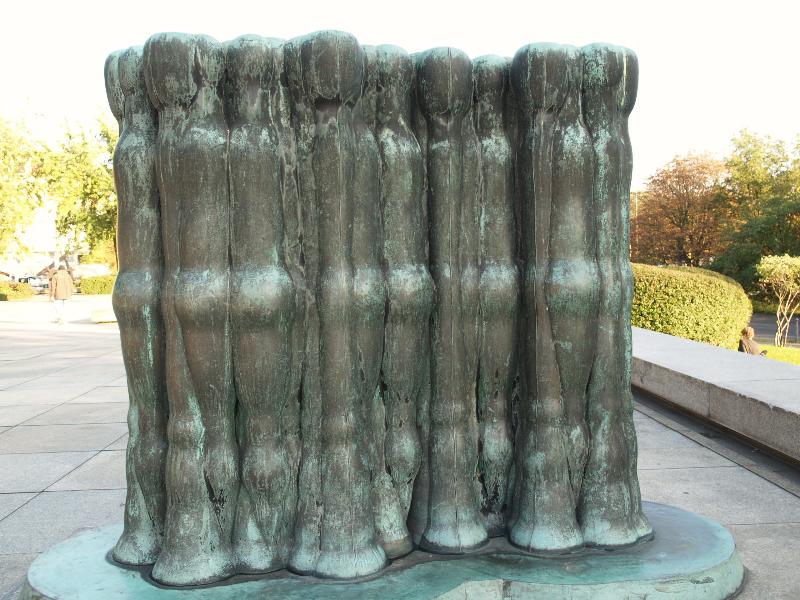 Berlin, Germany: Neue Nationalgalerie (Potsdamer Strasse): Polis (1965-1968, Joannis Avramidis)