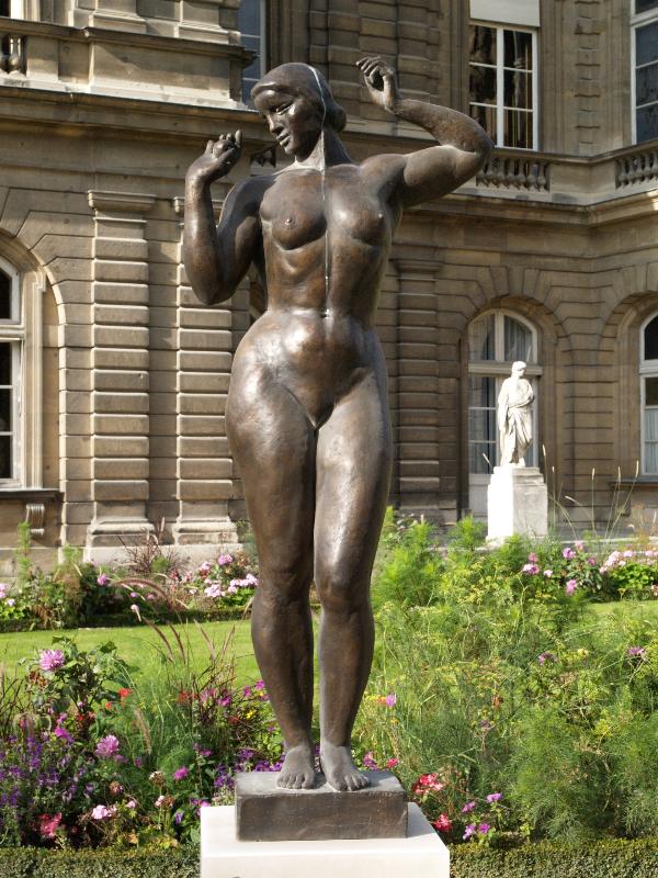 Paris, France: Jardin du Luxembourg: La Femme aux Pommes (1937, Jean Terzieff)