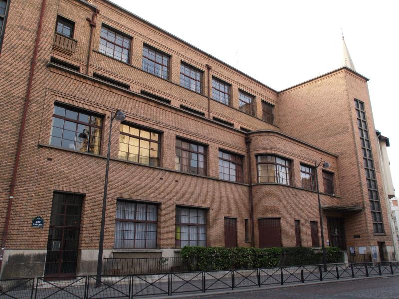 Paris, France: Rue Dupleix, Ecole Cardinal Amette: view (c 1935, Edouard Boegner)