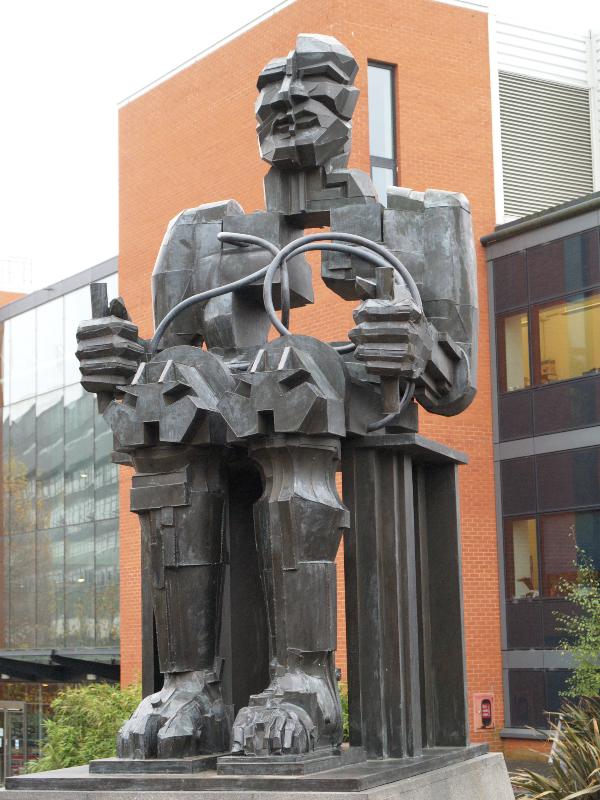 Birmingham, England: University of Birmingham: Faraday, 2000, Eduardo Paolozzi
