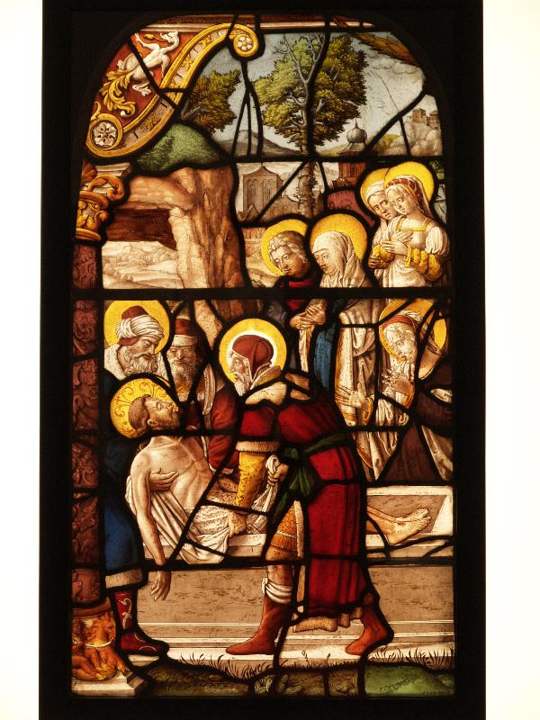 London, England: Victoria and Albert Museum: The Entombment (about 1539-1540, Gerhard Remsich, from the abbey of Steinfeld, Germany, Lower Rhine)