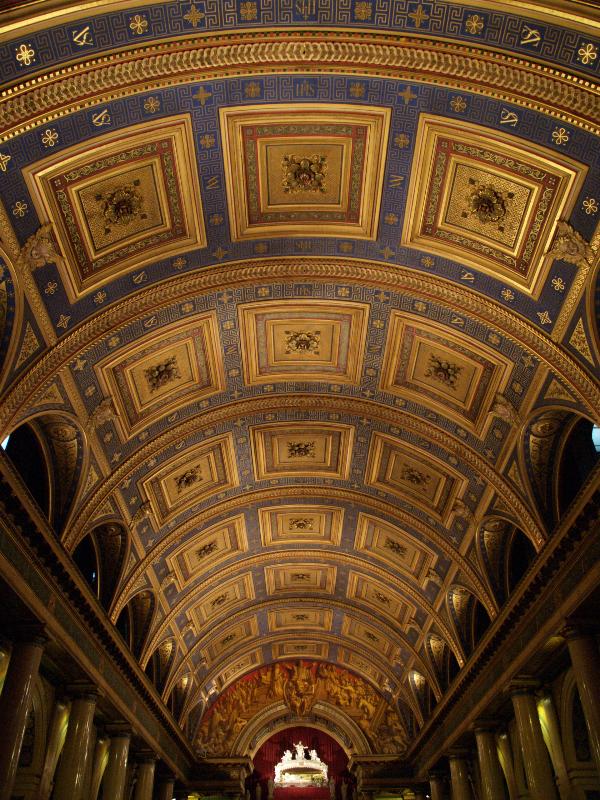 Paris, France: St Vincent de Paul, 95 Rue de Sevres: ceiling (1817)