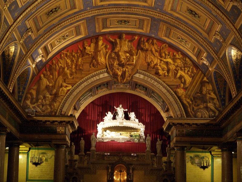 Paris, France: St Vincent de Paul, 95 Rue de Sevres: ceiling above altar (1817)