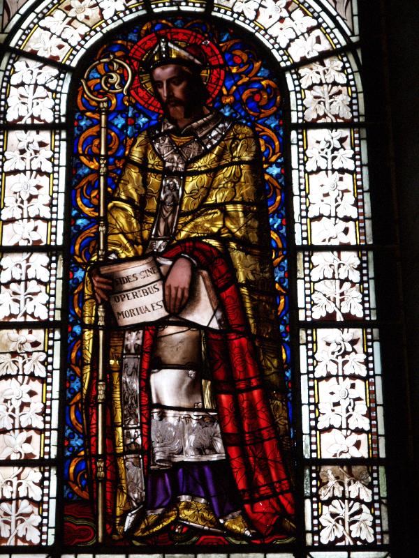 Paris, France: Place Franz Liszt, Eglise Saint-Vincent-de-Paul: St Martin (1842, Charles-Laurent Marechal)