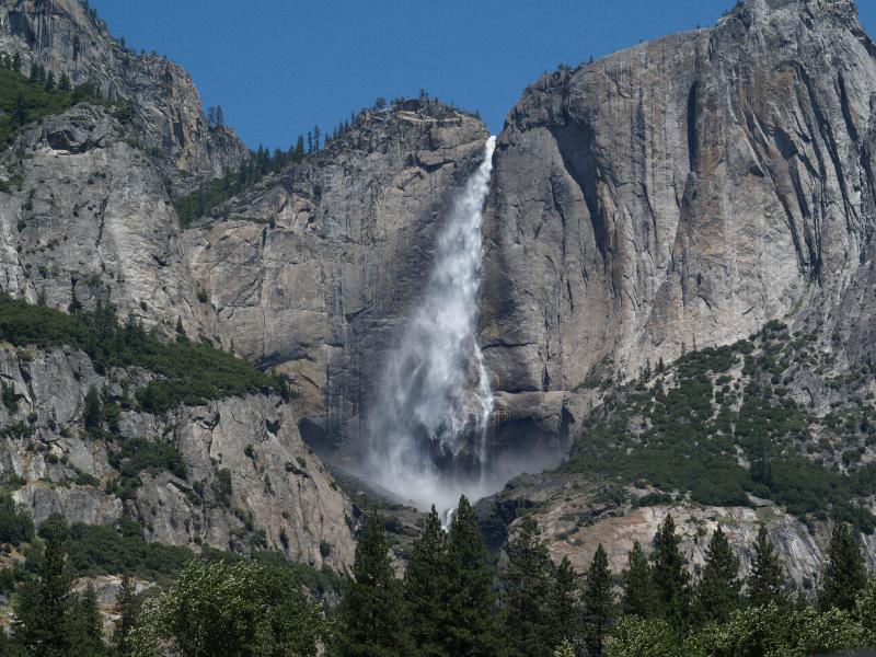 Yosemite National Park, California (CA): Yosemite Valley: Upper Yosemite Falls