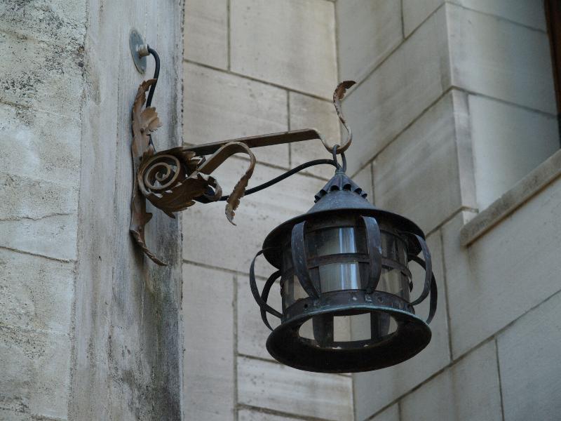 San Simeon, California (CA): Hearst Castle: lantern