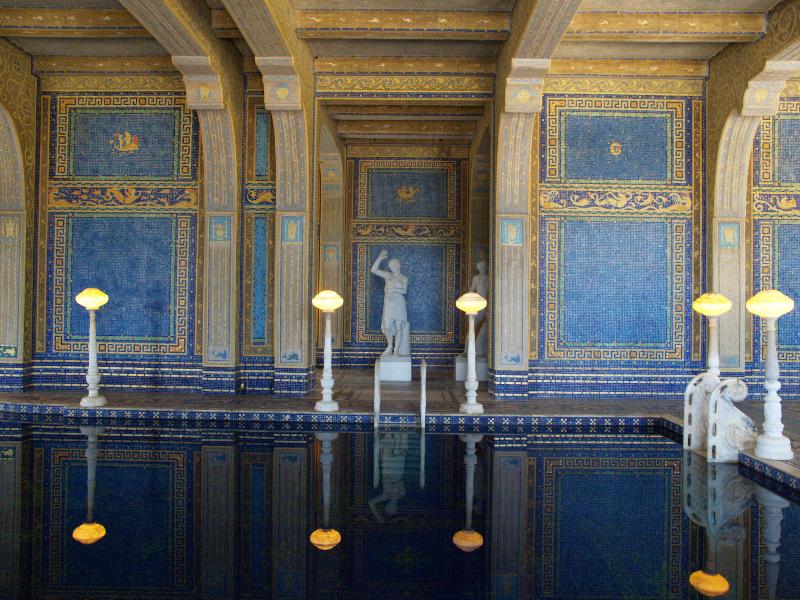 San Simeon, California (CA): Hearst Castle: Roman Pool