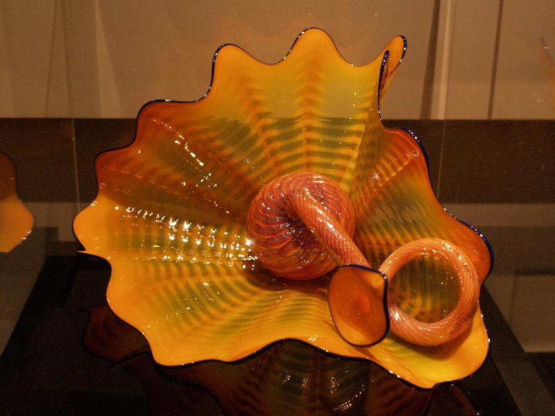 Boston, Massachusetts (MA): Museum of Fine Arts: Wild Poppy Persian Pair (Dale Chihuly)