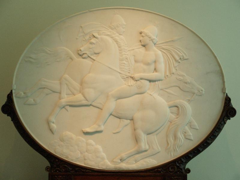Boston, Massachusetts (MA): Museum of Fine Arts: Castor and Pollux (about 1847, Florence, Horatio Greenough)
