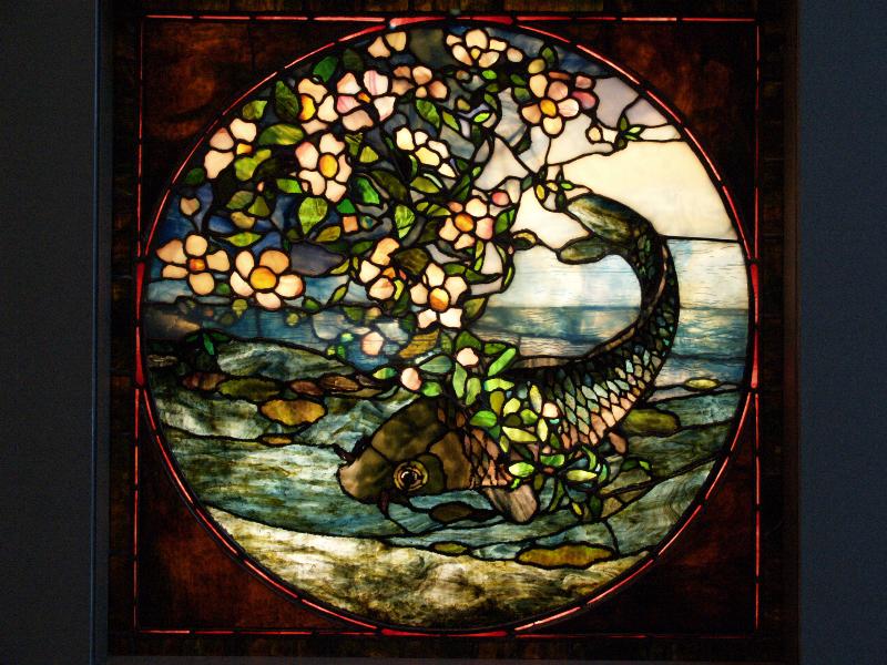Boston, Massachusetts (MA): Museum of Fine Arts: The Fish (about 1890, John La Farge)