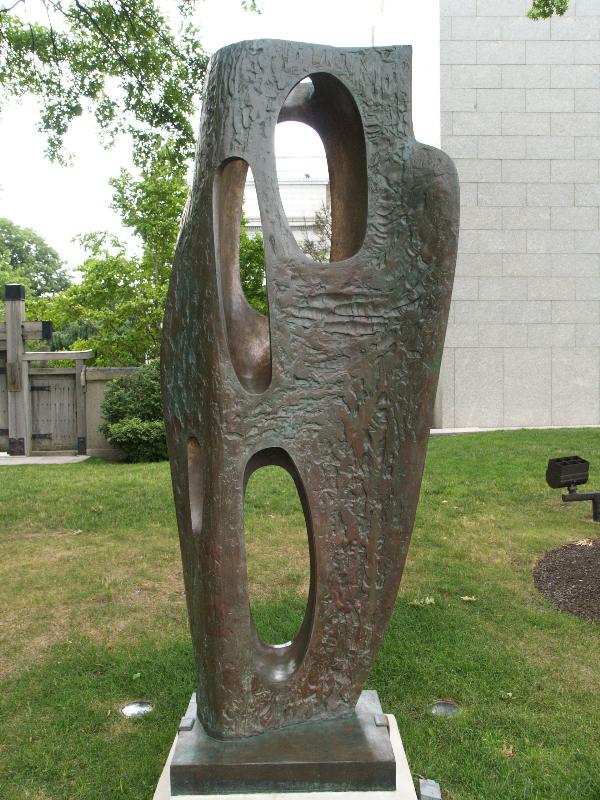 Boston, Massachusetts (MA): Museum of Fine Arts: Rock Form (Porthcurno) (1964, Barbara Hepworth)