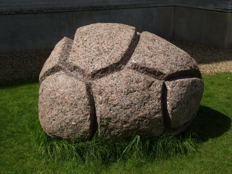 Cambridge, England: Fitzwilliam Museum: Cupressus I (2008, Peter Randall-Page)