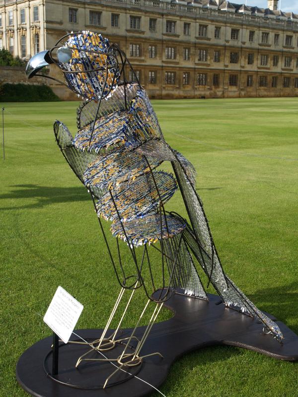 Cambridge, England: King's College: The Falcon of the Plantagenets (2012, Tom Hiscocks)