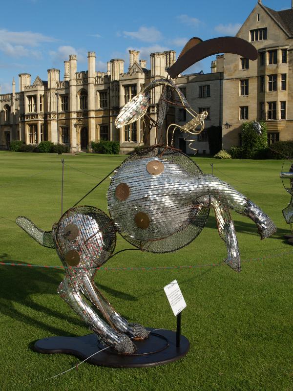 Cambridge, England: King's College: The Yale of Beaufort (2012, Tom Hiscocks)