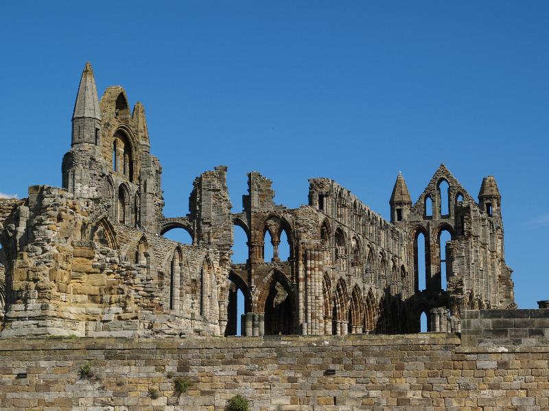 Whitby, England: Abbey: ruins