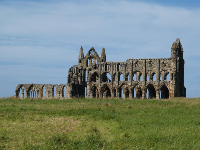 Whitby, England: Abbey: ruins