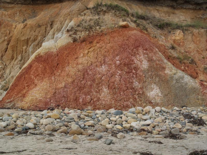Aquinnah, Massachusetts (MA): Gay Head Cliffs: red cliff