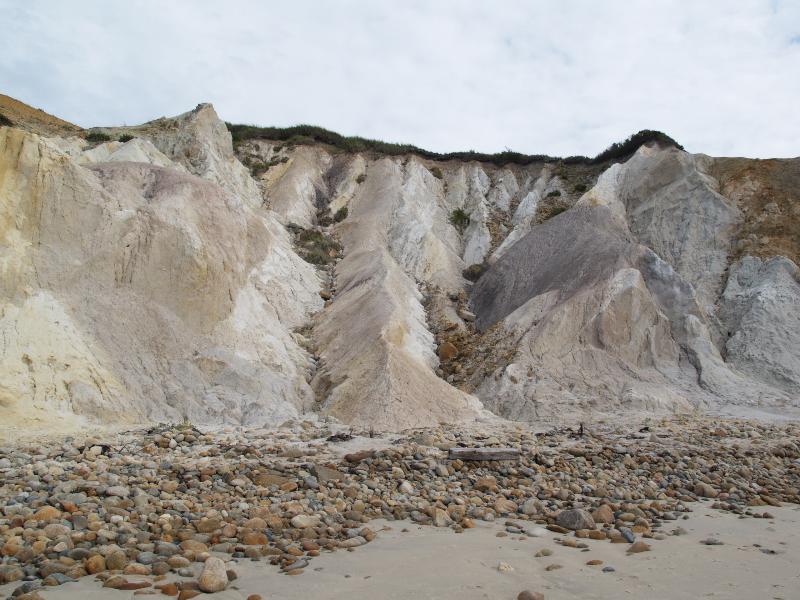Aquinnah, Massachusetts (MA): Gay Head Cliffs: white cliff