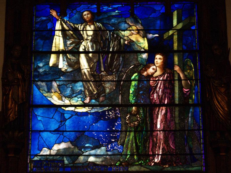 Tuxedo Park, New York (NY): St Mary's-in-Tuxedo Church: Belief in the Resurrection (1890, John La Farge)