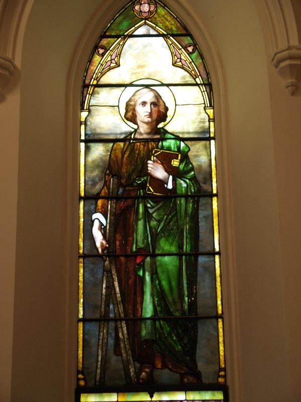 Fitchburg, Massachusetts (MA): Christ Church: St Andrew (1890, Tiffany)