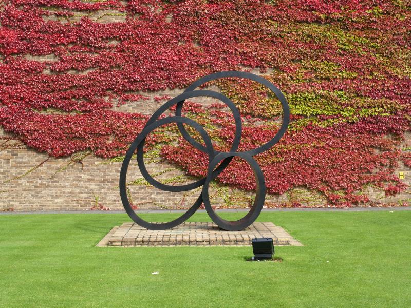 Cambridge, England: Churchill College: Southern Shade V (2012, Nigel Hall)