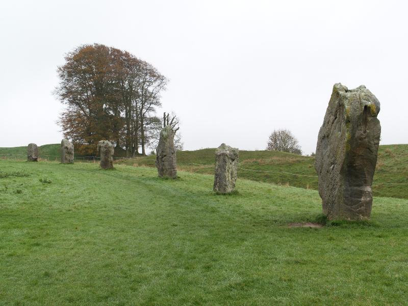 Avebury, England: stones, outer stone circle