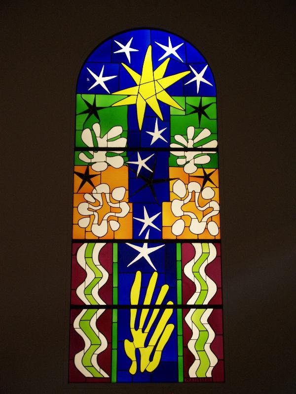 London, England: Tate Modern: Christmas Eve window (1952, Henri Matisse with Paul Bony) (from MOMA, New York)
